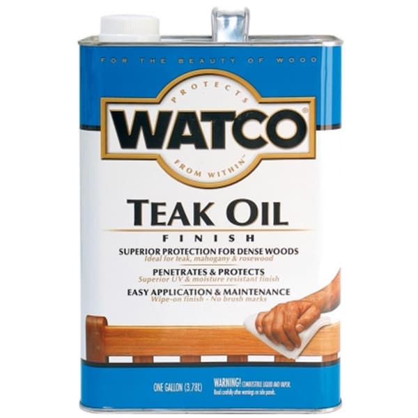 Zinsser 1 Gallon Teak Oil Wood Finish 242225, 2PK 20066167592 - main